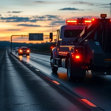 "امداد خودرو فوری: کامیون یدککش مجهز در حال اعزام برای امدادرسانی شبانهروزی به رانندگان